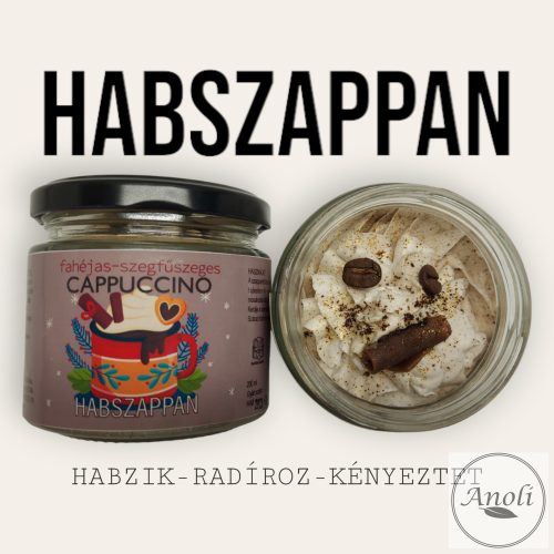 HABSZAPPAN -  Fahéjas szegfűszeges cappuccino